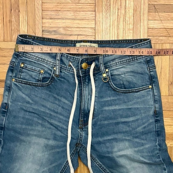 Hyper Denim Artsy Distressed Jeans Size 30 - Picture 7 of 10